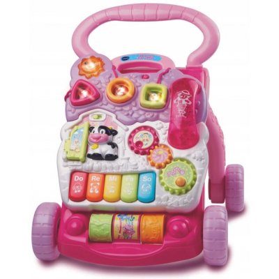 Vtech Chodítko Uč se a poznávej růžové české – Sleviste.cz