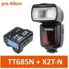 Blesk k fotoaparátům Godox TT685N II + X2T N pro Nikon