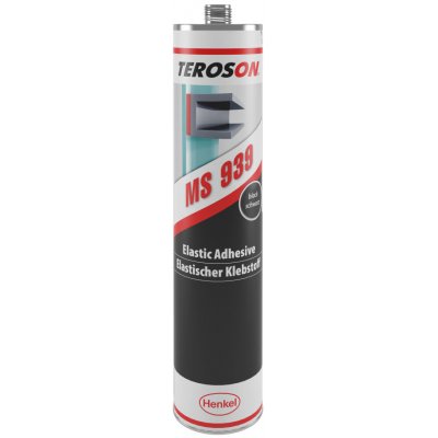 TEROSON MS 939 FR protipožární tmel 290g černý – HobbyKompas.cz