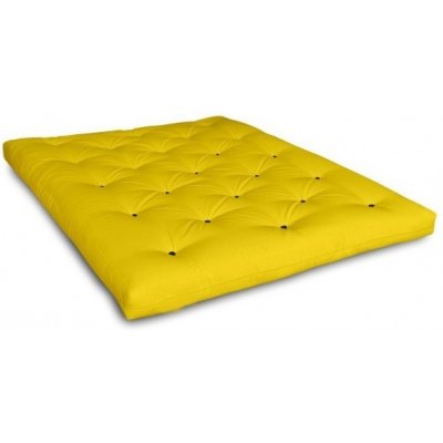 futons.cz SHIATSU natural mat (podložka) yellow 180x200