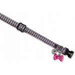 NOBBY obojek pro kočky Pepita s přívěskem a rolničkou 18 - 30 x 1 cm – Sleviste.cz