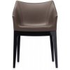 Jídelní židle Kartell Madame PVC černá / hnědá