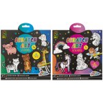 Škrabací samolepky XL 5ks holčičí – Zboží Mobilmania