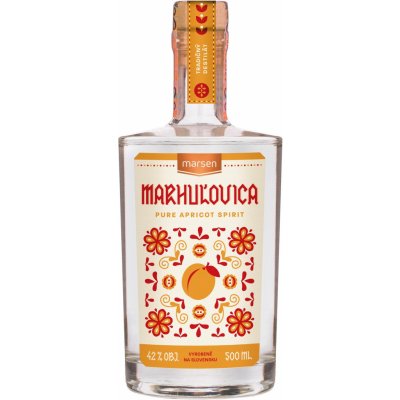 Marsen Marhuľovica 42% 0,5 l (holá láhev) – Zboží Dáma