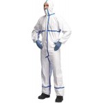 Canis CXS Tyvek 600 Plus Jednorázový oblek bílo-modrý 2XL – Zboží Mobilmania