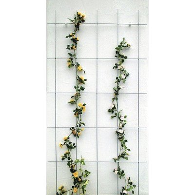 Mříž na popínavé rostliny 75 x 150 cm pozink vroubkovaná