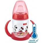 Nuk lahvička na učení Mickey s kontrolou teploty červená 150 ml – Zboží Dáma Nuk lahvička na učení Mickey s kontrolou teploty červená 150 ml – Zboží Dáma