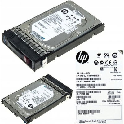 HP 1TB 7.2K 3G SATA 3.5" 454273-0, MB1000EBZQB