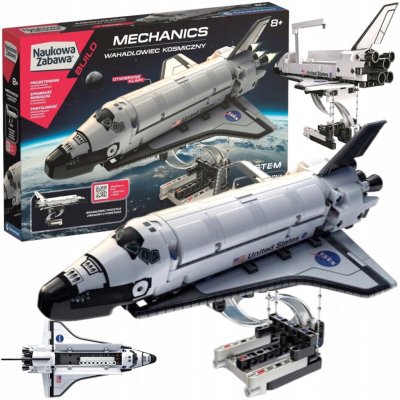 CLEMENTONI Science&Play Mechanická laboratoř NASA Vznášející se raketoplán – Hledejceny.cz