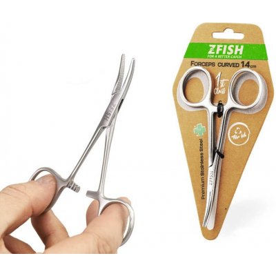 ZFISH Pean Zahnutý Premium Quality 14cm – Zbozi.Blesk.cz