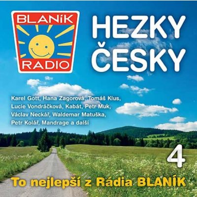 Různí - Rádio Blaník - Hezky česky 4 CD – Zboží Mobilmania