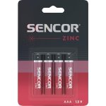 Sencor Zinková AAA 4 ks 562879 – Zboží Živě
