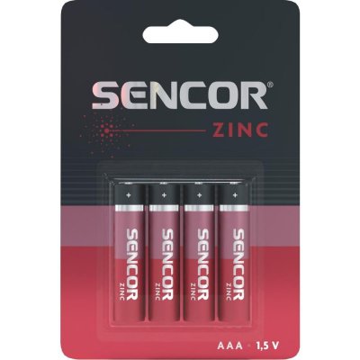 Sencor Zinková AAA 4 ks 562879 – Zboží Živě