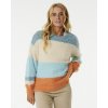 Dámský svetr a pulovr Rip Curl SUNRISE SESSIONS SWEATER Light Blue