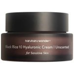 Haruharu Wonder Hyaluronový krém s extraktem z černé rýže Black Rice Hyaluronic cream Unscented 50 ml – Zboží Mobilmania