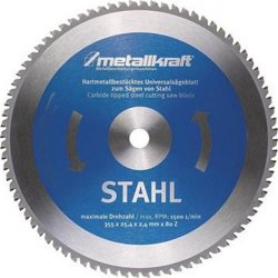 Metallkraft 3853504 pilový kotouč na ocel 355 mm