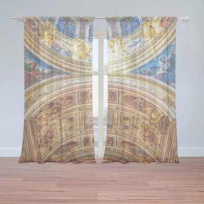 Záclony Chrám 2: 2 ks - 150x250 cm - Sablio – Hledejceny.cz