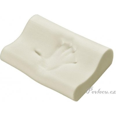 Brotex polštář anatomický VISCO s pamětí povlak z jersey 45x35 – Sleviste.cz