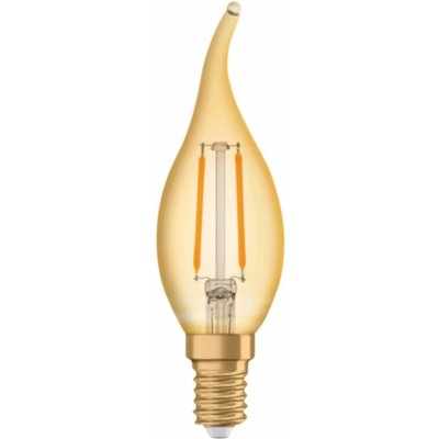 Osram LED žárovka 1906 Classic BA22, E14, 2,5 W, 220 lm, 2400 K, jantarová – Zboží Mobilmania