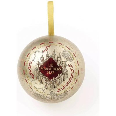 Carat Shop Vánoční koule Harry Potter s odznáčkem Pobertův plánek – Hledejceny.cz