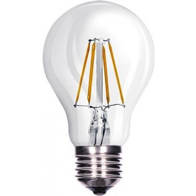 Solight LED žárovka WZ501A-1, 8W, 810lm, 3000K, teplá bílá, čirá – Sleviste.cz