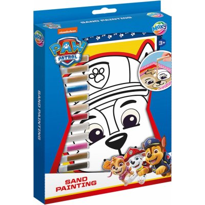 Rappa Kreativní set pískové malování Paw Patrol 4 obrazy + 12 písků – Zboží Dáma