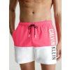 Koupací šortky, boardshorts Calvin Klein Underwear růžové