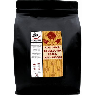 BotaCoffee Colombia Excelso EP Huila Los Hibiscos zrnková 1 kg – Hledejceny.cz