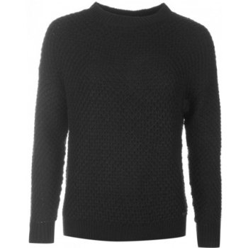 Lee Cooper Chunky Crew Neck Jumper Ladies black