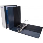 Donau 4 kroužkový pořadač s průhlednými kapsami A4 80 mm černý – Sleviste.cz
