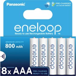 Baterie nabíjecí Panasonic Eneloop AAA 8ks 4MCCE/8BE