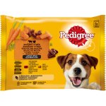 Pedigree Adult ve šťávě hovězí krůtí 4 x 100 g – Hledejceny.cz