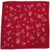 Šátek šátek Čína červený