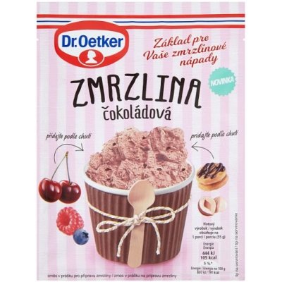 Dr Oetker Zmrzlina Cokoladova 72 G Heureka Cz