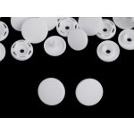 Plastové patentky / stiskací knoflíky vel. 22" Varianta: 1 bílá, Balení: 50 sada – Zboží Mobilmania