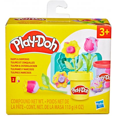 Play-Doh HASBRO Malé květiny tulipány a narcisy – Zboží Mobilmania