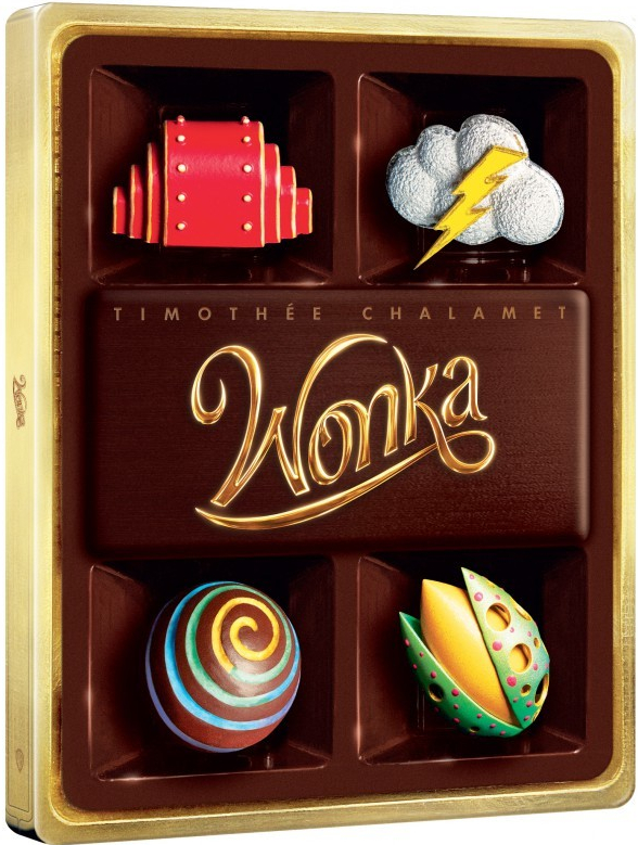 Wonka / Motiv Chocolate Steelbook UHD+BRD