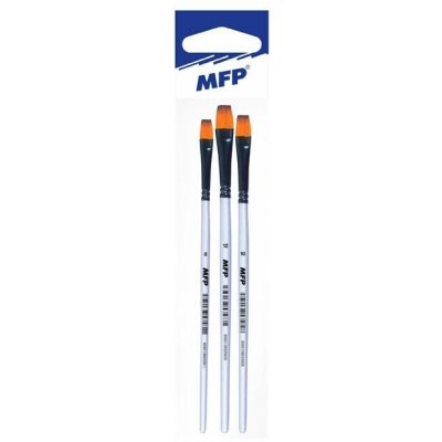 MFP synthetic plochý, vel. 8, 10, 12 - set 3 ks – Zboží Dáma