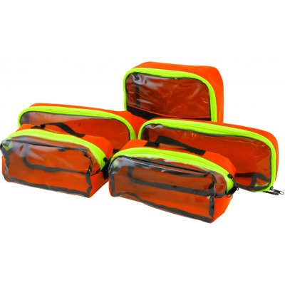 HUM Německo HUM Sada vnitřních brašen pro batoh AEROCASE - PRO1R PL1C - voděodolný materiál Barva: svítivá červená – Sleviste.cz