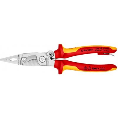 KNIPEX Elektrikářské kleště VDE-multifunkční 1396200T – Hledejceny.cz