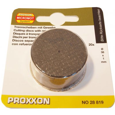 PROXXON 28819 korundové kotouče s tkaninovou vazbou – HobbyKompas.cz