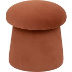 Atmosphera Kulatý taburet NOA, houba, Ø 37 cm, terakotový měděná barva – Zboží Dáma