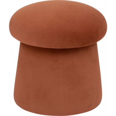 Atmosphera Kulatý taburet NOA, houba, Ø 37 cm, terakotový měděná barva – Zboží Dáma