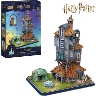 CubicFun 3D puzzle Harry Potter: Doupě 103 ks – Hledejceny.cz