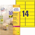 Avery Zweckform 25 listů, A4, žluté L7263Y-25 – Zboží Dáma