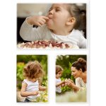 Fotokniha levně. Vaše nejlepší foto kniha A4 výšku v barvě modré - motiv elegantní bílá – Sleviste.cz