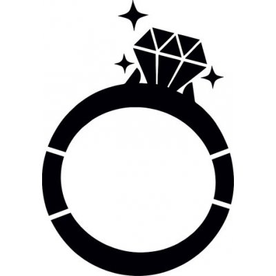 Artemiss Prstínek plastová šablona 438 C 14,5x14,5cm – Zboží Dáma