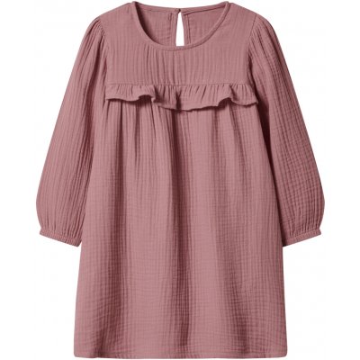 lupilu dívčí mušelínové šaty světle růžová – Hledejceny.cz