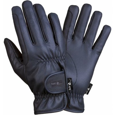 Fair Play Jezdecké rukavice GRIPPI Černá – Zboží Dáma