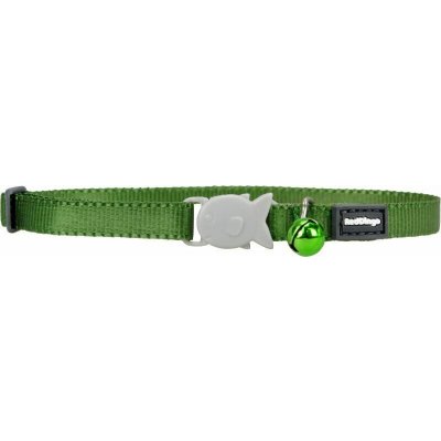 Red Dingo obojek pro koťata Green 8 mm – Zboží Dáma